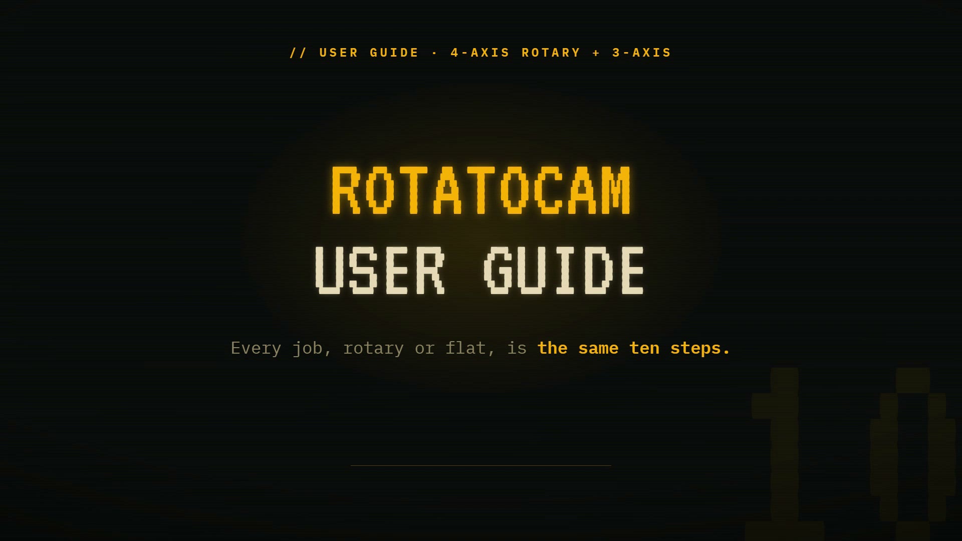 RotatoCAM User Guide walkthrough
