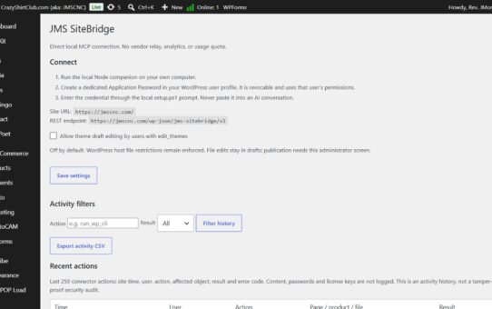 Meet JMS SiteBridge: WordPress Tools Without a Subscription